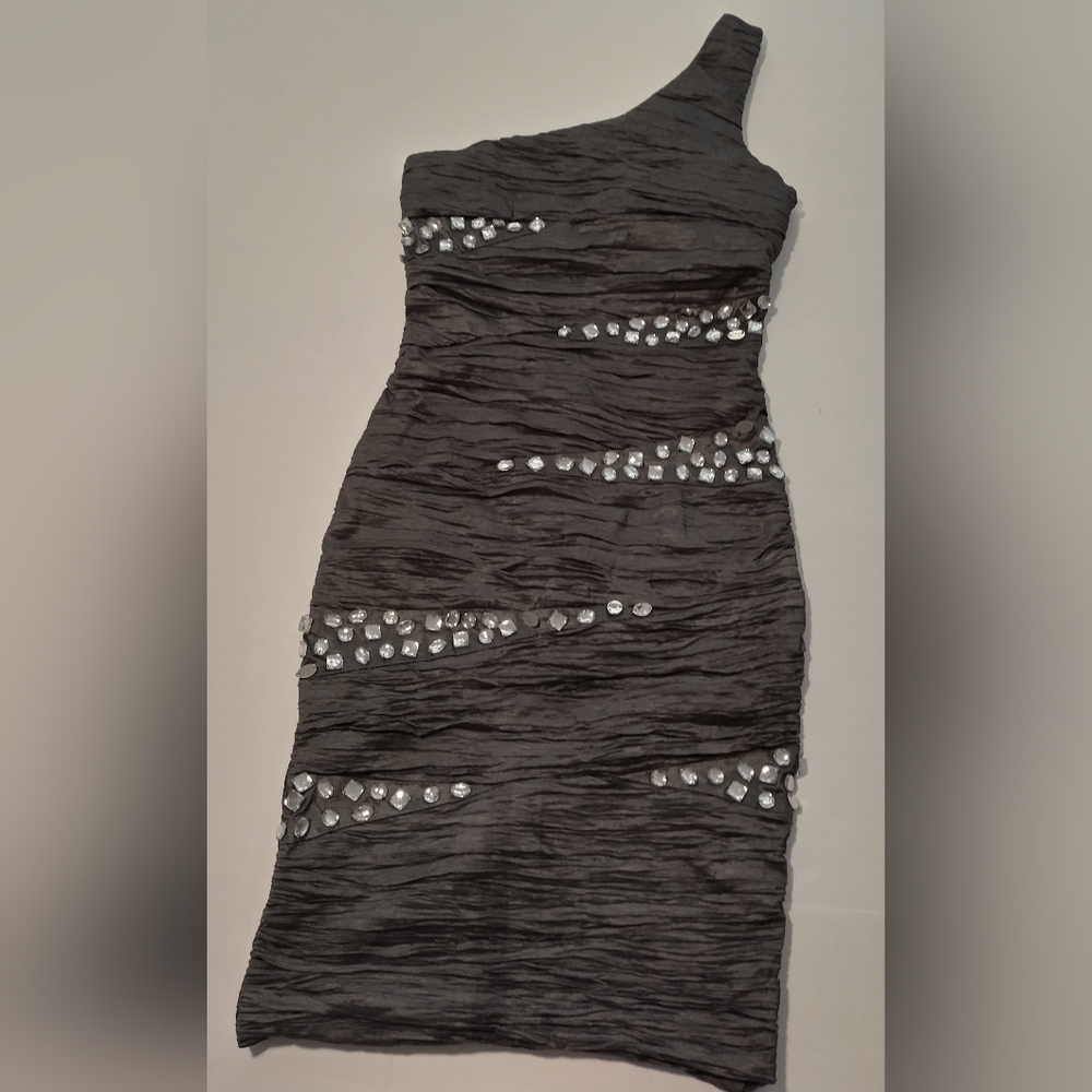 One Shoulder dress 👗 Gray